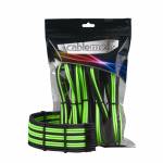 Cablemod - Cablemod PRO Extension Kit bk/gn - ModMesh (CM-PCAB-BKIT-NKKLG-3)