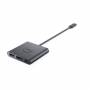 Dell - Dell Adapter USB-C to HDMI/DP with Power Pass-Through - Videoadapter - 24 pin USB-C m�nnlich zu HDMI, DisplayPort, USB-C (n