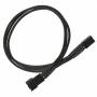 Nanoxia - Kabel 3-Pin Verlngerung, 30 cm, Single, schwarz