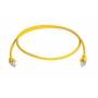 Telegrtner - Patchkabel, Kat.6A (tief), S/FTP, 20,0 m, gelb halogenfrei, Folienpaar- und Geflechtgesamtschirmung, - 1 Stck (L00006A0050