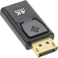 Inline - Video- / Audio-adapter - Displayport (m) Bis Hdmi ( 1