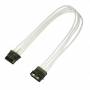 Nanoxia - Kabel 4-Pin Verlngerung, 30 cm, Single, wei