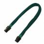 Nanoxia - Kabel 8pin PCI-E Verlngerung, 30 cm, Single, grn