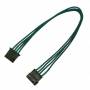 Nanoxia - Kabel 4-Pin Verlngerung, 30 cm, Single, grn