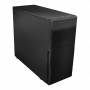 Schallgedmmt Midi Nanoxia Deep Silence 3 | Black - Geh MIDI NGH Deep Silence DS 3 Dark Black - ATX/mATX