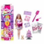 Mattel Gmbh - Barbie Party Unboxed Haustier Geburtstag Serie - lila Kleid
