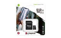 Kingston 512gb Micsdxc Canvas Select Plus 100r A1 C10 Card +  4