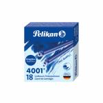 Pelikan - Groraum-Tintenpatronen 4001 GTP/18, knigsblau Standard-Groraumpatronen fr alle gngigen Patronen 