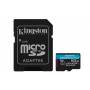 Kingston - Canvas Go! Plus - Flash-Speicherkarte (microSDXC-an-SD-Adapter inbegriffen)