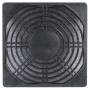 Cooltek - Plastic Cooltek Fan Grille 80 mm with Filter - Black