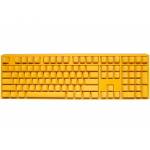Ducky - One 3 Yellow Gaming Tastatur, RGB LED - MX-Blue (DKON2108ST-CDEPDYDYYYC1) [DE-Version, German Keyboard]