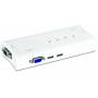Trendnet - TK 407K - KVM-Switch - USB - 4 x KVM port(s) - 1 lokaler Benutzer - Desktop (TK-407K)