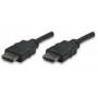 Manhattan - MANHATTAN HDMI-Kabel High Speed A -> A St/St 3.00m geschirm