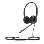 Yealink - UH34 Dual - Headset - On-Ear - kabelgebunden - USB - Schwarz - Zertifiziert fr Microsoft Teams (1308043)