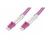 Digitus Professional - LWL Patchkabel, Duplex, LC > LC Stecker, Multimode OM4