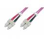 Digitus - ASSMANN Electronic DK-2522-01-4 1m SC SC Violet cble de fibre optique