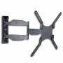 Techly - Techly 23-55 Ultra Slim Full Motion LCD TV Wall Mount Bracket Black ICA-PLB 171M