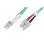 Digitus Professional - LWL Patchkabel, Duplex, LC > SC Stecker, Multimode OM4