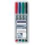 Staedtler - Folienstift Lumocolor M nonperm 4St