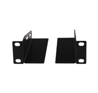 Rockstable - Rockstable 10 L-Trageschienen - Regal-Schienenset - Schwarz - SPCC - Stahl - 1U - Oval - 25,4 cm (10 Zoll) (RS10-33L)