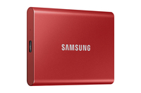 Ssd 500gb Samsung Portable Ssd T7 Usb3.2 Gen.2 Mettalic Red