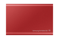 Ssd 500gb Samsung Portable Ssd T7 Usb3.2 Gen.2 Mettalic Red
