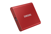 Ssd 500gb Samsung Portable Ssd T7 Usb3.2 Gen.2 Mettalic Red