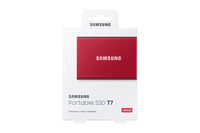 Ssd 500gb Samsung Portable Ssd T7 Usb3.2 Gen.2 Mettalic Red