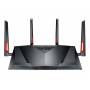  "Asus-ASUS DSL-AC88U Dual-band (2.4 GHz / 5 GHz) Gigabit Ethernet Black, Red wireless router-Asus-Hardware/Electronic"
