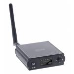Inline - Bluetooth 5.1 HiFi-Receiver & USB DAC - mit LCD - USB - AAC - LDAC - SBC - 30 m - 0,02% - Qualcomm QCC5125 - Aluminium (99209M)