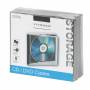 Vivanco - Vivanco 31691 optical disc case Jewel case 1 discs Black, Transparent