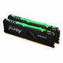 Kingston - FURY Beast RGB - DDR4 - Kit - 16 GB: 2 x 8 GB (KF432C16BBAK2/16)