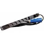 Lanview - LVR261876D. PDU-Typen: Standard, Rack-Kapazitt: 1U, Typ: Einphasig. Anzahl der AC-Ausgnge: 6 AC-Ausgnge, AC-St