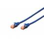 Digitus Professional - Digitus DK-1644-0025/B 0.25m Cat6 S/FTP (S-STP) Blue networking cable