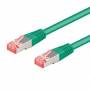Digitus Professional - DIGITUS Patchkabel Cat6 S/FTP 2xRJ45 1.0m grn Hebelschutz Polybeutel