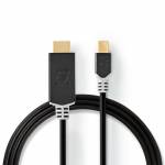 Nedis - CCBW37604AT20. Kabellnge: 2 m, Anschluss 1: Mini DisplayPort, Anschluss 2: HDMI. Menge pro Packung: 1 Stck(e) (CCBW3