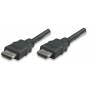 Manhattan - MANHATTAN HDMI-Kabel Ethernet A -> A St/St 10.00m ARC 28 AWG