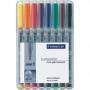 Staedtler - Staedtler 312 WP8 Noir, Bleu, Vert, Rouge 1pice(s) marqueur