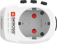 Skross 1302470 Reiseadapter Pro Light Usb (2xa) -world (1302 1