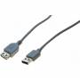 Exertis Connect - EXC 532405 USB cable 5 m 2.0 USB A Gray