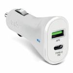 Sbs Mobile - PD KFZ-Ladegert 20W USB-C/USB 18W wei