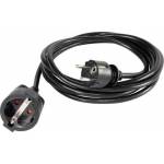 Basetech - BASETech 1593780 Stromkabel Schwarz 3 m Netzstecker Typ F (1593780)