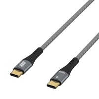 Efb Usb-c Kabel 100w Pd 3.0 5a E-marker Chip 3m Grau - EFB USB-C Kabel 100W PD 3.0 5A E-Marker Chip 3m grau