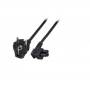 Microconnect - Stromkabel - IEC 60320 C5 gewinkelt zu power CEE 7/7 (M)