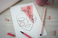 Stabilo Pen 68 10st?ck (karmin) 6