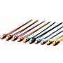 Digitus - DIGITUS Patchkabel Cat6 S/FTP 2xRJ45 20.0m grau Hebelschutz Polybeutel