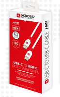 Skross - SKCA0019C-C120CN USB Kabel USB 2.0 1,2 m USB C Wei (SKCA0019C-C120CN)