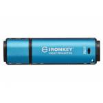 Kingston - Kingston Technology IronKey Vault Privacy 50 USB flash drive 32 GB USB Type-A 3.2 Gen 1 (3.1 Gen 1) Blue