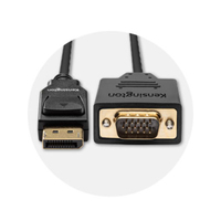 Kensington Adapterkabel Displayport 1.2(m) Auf Vga(m), Passiv 2