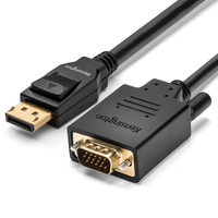 Kensington Adapterkabel Displayport 1.2(m) Auf Vga(m), Passiv 5
